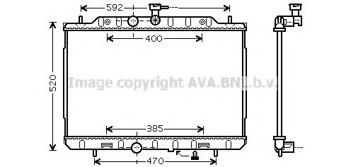 Imagine Radiator, racire motor PRASCO DN2291