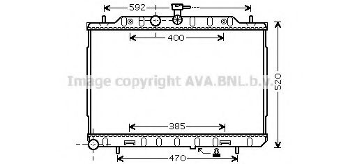 Imagine Radiator, racire motor PRASCO DN2293