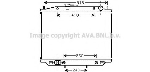 Imagine Radiator, racire motor PRASCO DN2303