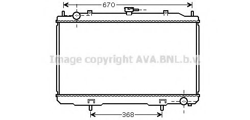 Imagine Radiator, racire motor PRASCO DN2324