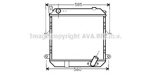 Imagine Radiator, racire motor PRASCO DN2327