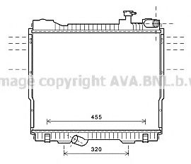 Imagine Radiator, racire motor PRASCO DN2348