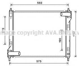 Imagine Radiator, racire motor PRASCO DN2354