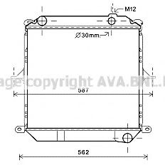 Imagine Radiator, racire motor PRASCO DN2362