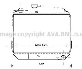 Imagine Radiator, racire motor PRASCO DN2363