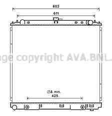 Imagine Radiator, racire motor PRASCO DN2399