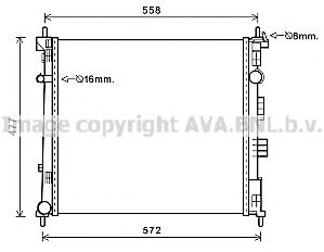 Imagine Radiator, racire motor PRASCO DN2407