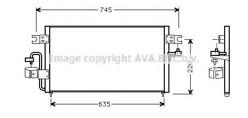 Imagine Condensator, climatizare PRASCO DN5178