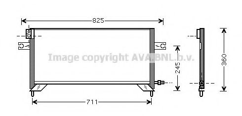 Imagine Condensator, climatizare PRASCO DN5204