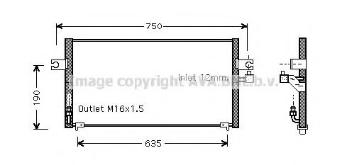 Imagine Condensator, climatizare PRASCO DN5212