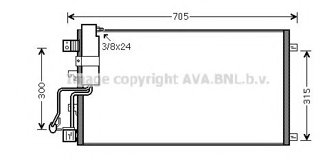 Imagine Condensator, climatizare PRASCO DN5283D