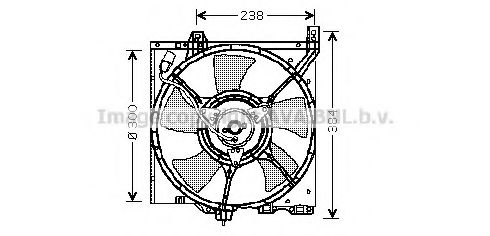 Imagine Ventilator, radiator PRASCO DN7501