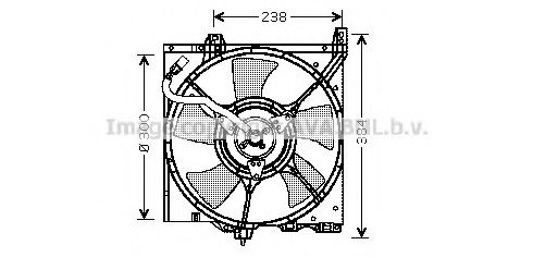 Imagine Ventilator, radiator PRASCO DN7502