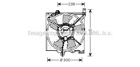 Imagine Ventilator, radiator PRASCO DN7506