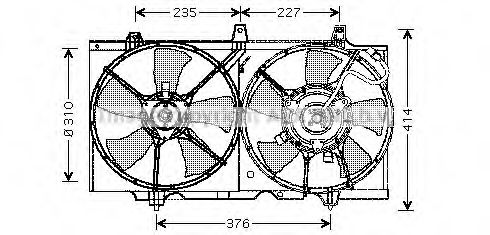 Imagine Ventilator, radiator PRASCO DN7507