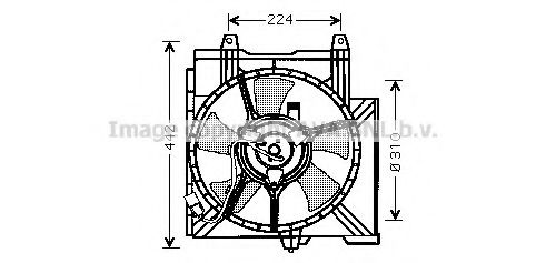 Imagine Ventilator, radiator PRASCO DN7509