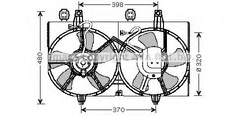 Imagine Ventilator, radiator PRASCO DN7511