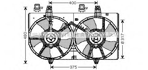 Imagine Ventilator, radiator PRASCO DN7512