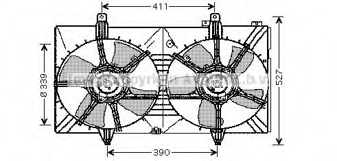 Imagine Ventilator, radiator PRASCO DN7518