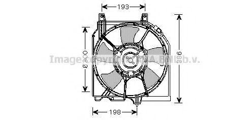 Imagine Ventilator, radiator PRASCO DN7524