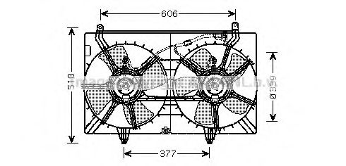 Imagine Ventilator, radiator PRASCO DN7529