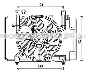 Imagine Ventilator, radiator PRASCO DN7532