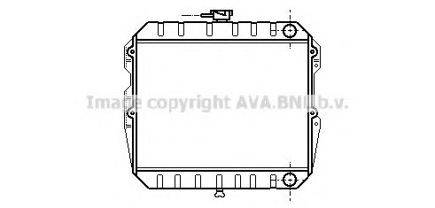 Imagine Radiator, racire motor PRASCO DU2006