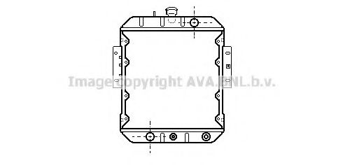 Imagine Radiator, racire motor PRASCO DU2009