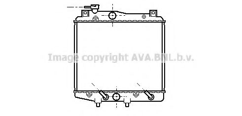 Imagine Radiator, racire motor PRASCO DU2014