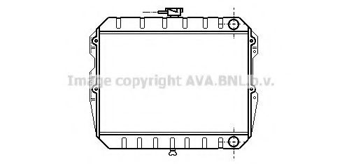 Imagine Radiator, racire motor PRASCO DU2023