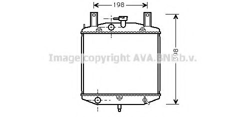 Imagine Radiator, racire motor PRASCO DU2026