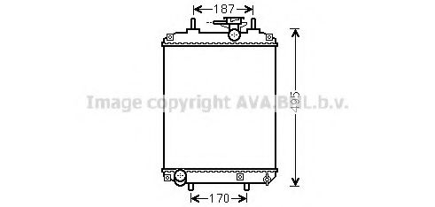 Imagine Radiator, racire motor PRASCO DU2066