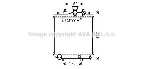 Imagine Radiator, racire motor PRASCO DU2077