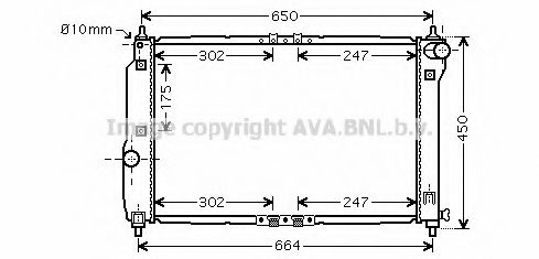 Imagine Radiator, racire motor PRASCO DW2067