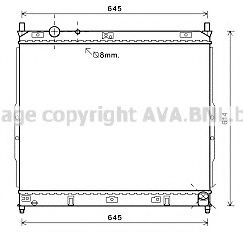 Imagine Radiator, racire motor PRASCO DW2122