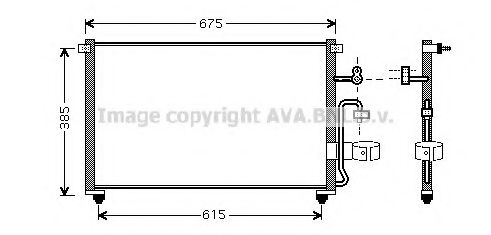 Imagine Condensator, climatizare PRASCO DW5063