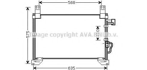 Imagine Condensator, climatizare PRASCO DW5076