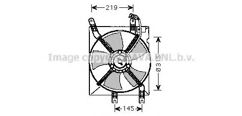 Imagine Ventilator, radiator PRASCO DW7508