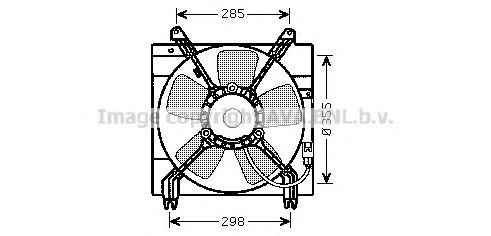 Imagine Ventilator, radiator PRASCO DW7509