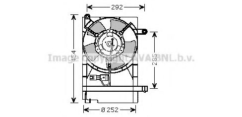 Imagine Ventilator, radiator PRASCO DW7512