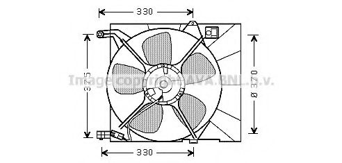 Imagine Ventilator, radiator PRASCO DW7516