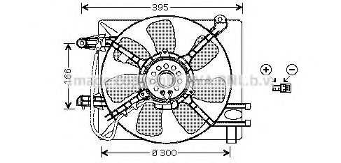 Imagine Ventilator, radiator PRASCO DW7517