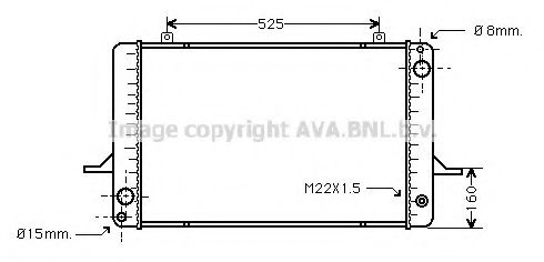 Imagine Radiator, racire motor PRASCO FD2036