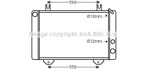 Imagine Radiator, racire motor PRASCO FD2038