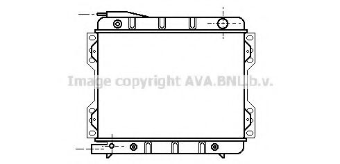 Imagine Radiator, racire motor PRASCO FD2041