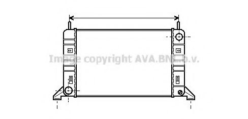 Imagine Radiator, racire motor PRASCO FD2077