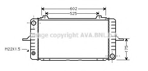 Imagine Radiator, racire motor PRASCO FD2101