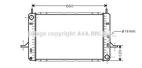 Imagine Radiator, racire motor PRASCO FD2122