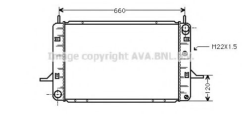 Imagine Radiator, racire motor PRASCO FD2139