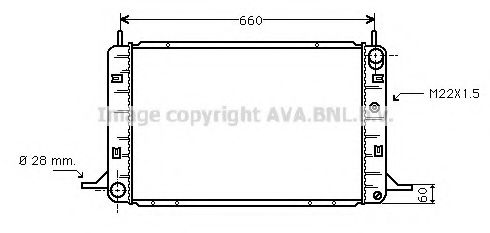 Imagine Radiator, racire motor PRASCO FD2193